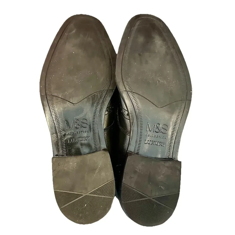 M&S Leather Monk Strap Brogues from the Marks & Spencer